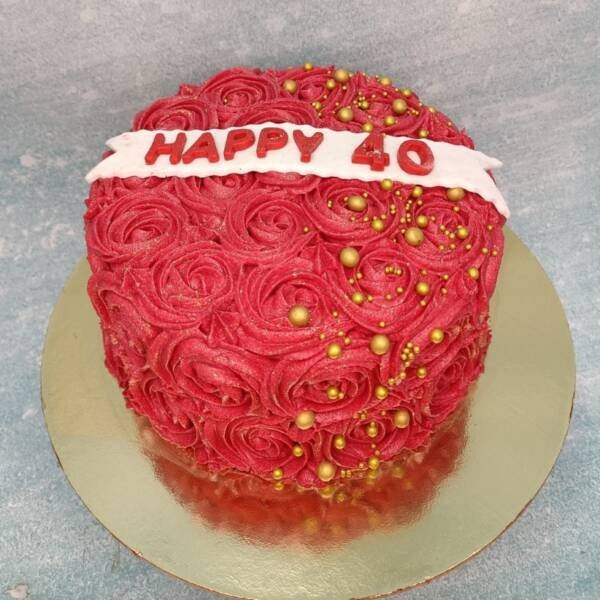 Ruby Red Cake